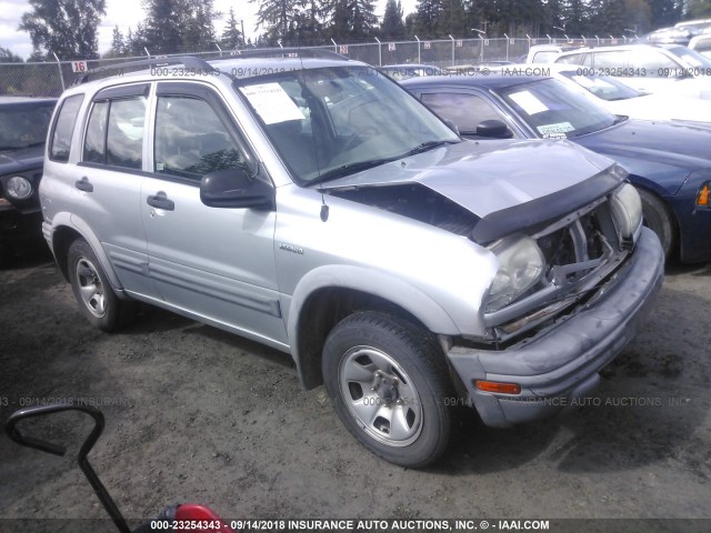 2S3TD62VX46102725 - 2004 SUZUKI VITARA LX SILVER photo 1