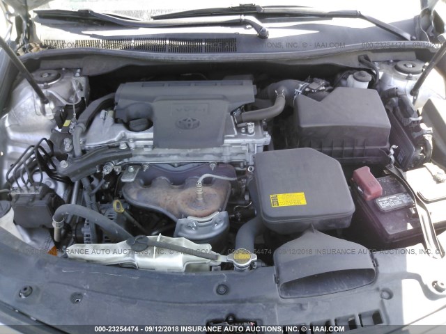 4T1BF1FK9DU272675 - 2013 TOYOTA CAMRY L/SE/LE/XLE Gümüş foto 10