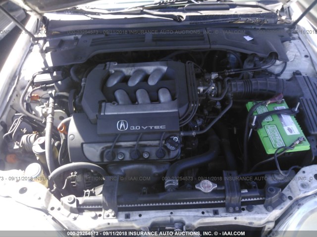 19UYA2253WL003021 - 1998 ACURA 3.0CL თეთრი ფოტო 10