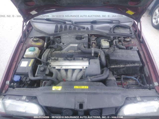 YV1LW5719S2118167 - 1995 VOLVO 850 Կարմիր լուսանկար 10