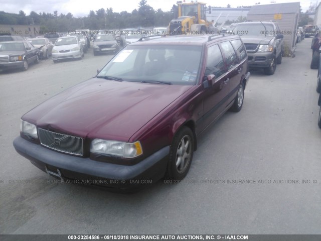 YV1LW5719S2118167 - 1995 VOLVO 850 RED photo 2