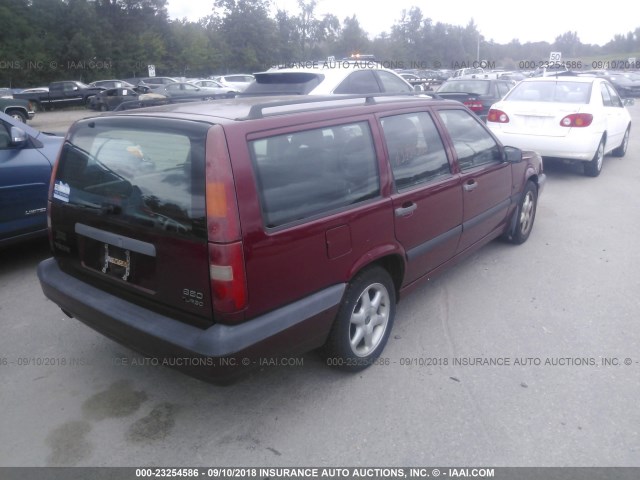 YV1LW5719S2118167 - 1995 VOLVO 850 RED photo 4