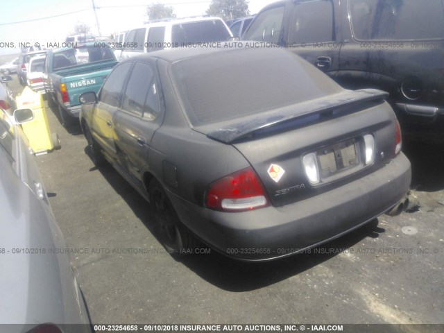 3N1AB51A42L729615 - 2002 NISSAN SENTRA SE-R SPEC V BLACK photo 3