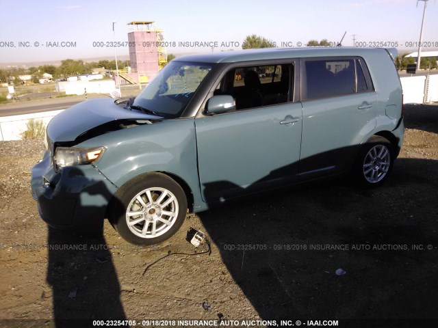 JTLKE50E081000190 - 2008 TOYOTA SCION XB Жасыл фото 2