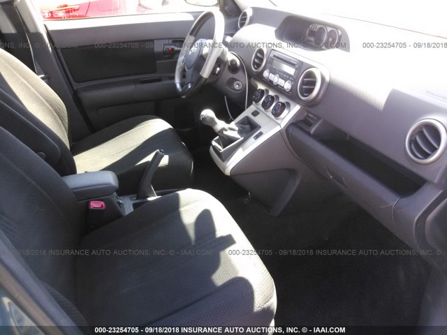 JTLKE50E081000190 - 2008 TOYOTA SCION XB Жасыл фото 5