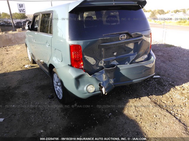 JTLKE50E081000190 - 2008 TOYOTA SCION XB Жасыл фото 6