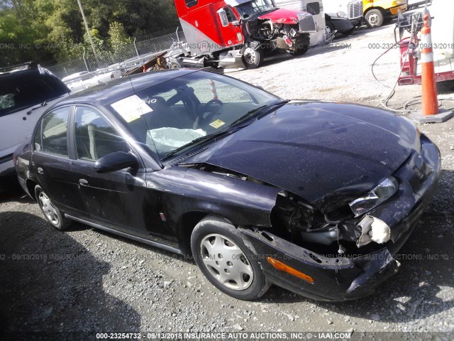 1G8ZH5284YZ217911 - 2000 SATURN SL1 BLACK photo 1