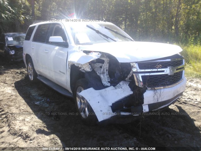 1GNSCBKC4FR266345 - 2015 CHEVROLET TAHOE C1500 LT WHITE photo 6