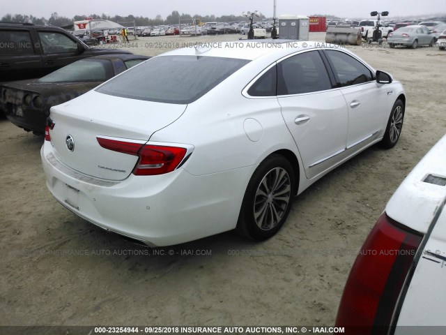 1G4ZP5SS5HU125719 - 2017 BUICK LACROSSE ESSENCE WHITE photo 4