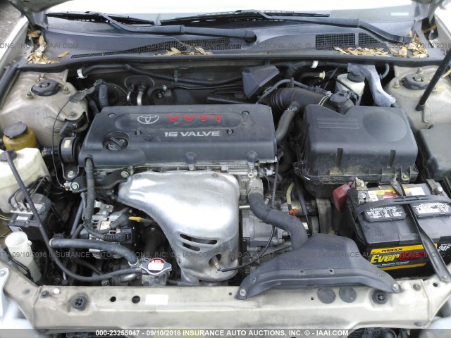 4T1BE32KX6U141651 - 2006 TOYOTA CAMRY LE/XLE/SE 金色 照片 10