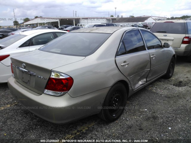 4T1BE32KX6U141651 - 2006 TOYOTA CAMRY LE/XLE/SE 金色 照片 4