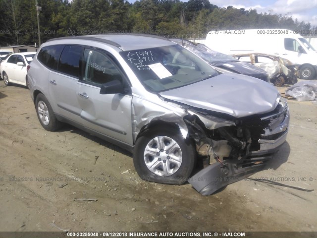 1GNER13D69S101441 - 2009 CHEVROLET TRAVERSE LS SILVER photo 1