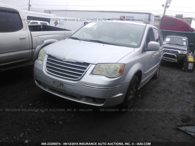 2A8HR54P28R135391 - 2008 CHRYSLER TOWN & COUNTRY TOURING SILVER photo 2