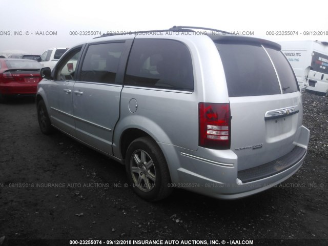 2A8HR54P28R135391 - 2008 CHRYSLER TOWN & COUNTRY TOURING SILVER photo 3