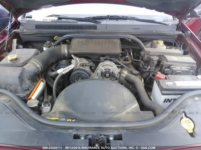 1J4GR48K05C625693 - 2005 JEEP GRAND CHEROKEE LAREDO/COLUMBIA/FREEDOM 红色 照片 10