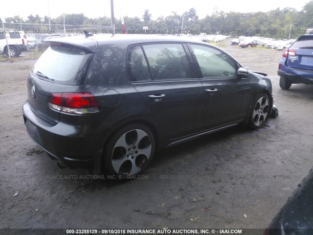 WVWGD7AJ1BW101342 - 2011 VOLKSWAGEN GTI GRAY photo 4