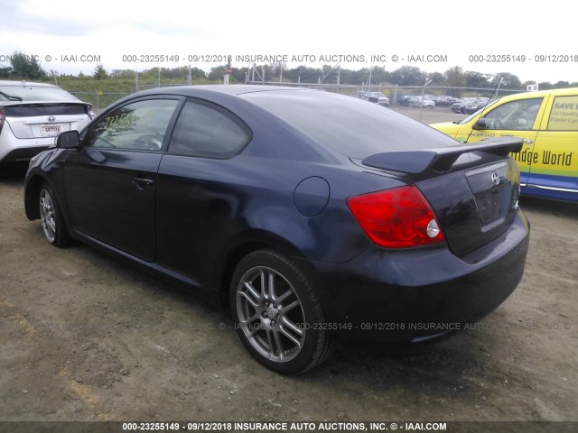 JTKDE177870199989 - 2007 TOYOTA SCION TC 深蓝色 照片 3