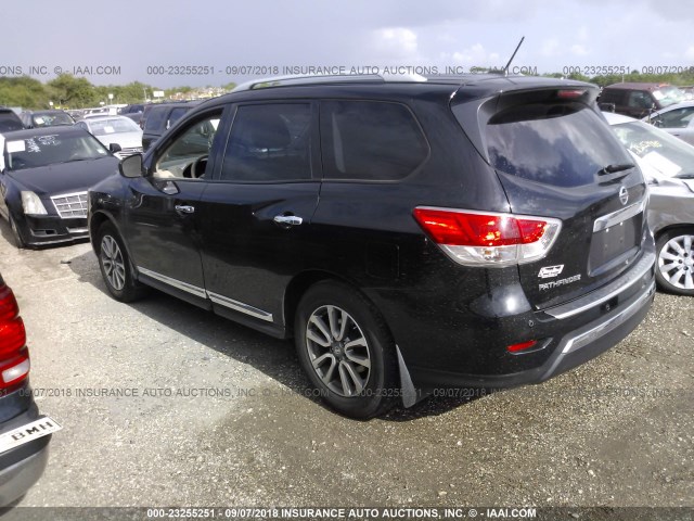 5N1AR2MN9EC633562 - 2014 NISSAN PATHFINDER S/SV/SL/PLATINUM BLACK photo 3