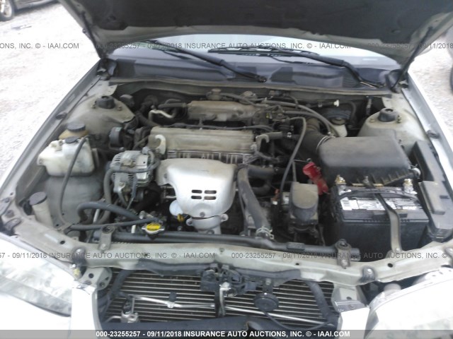 4T1BG22K6YU009770 - 2000 TOYOTA CAMRY CE/LE/XLE 银色 照片 10