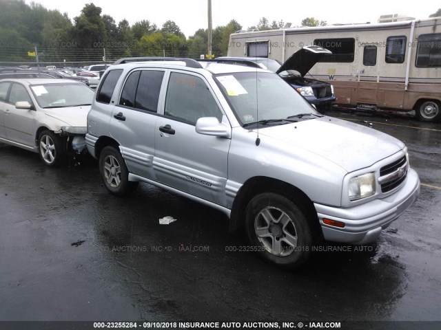 2CNBJ634X46906916 - 2004 CHEVROLET TRACKER LT SILVER photo 1