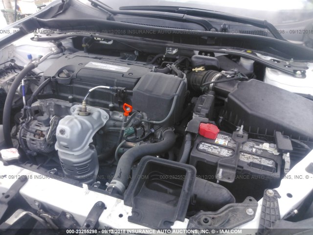 1HGCT1B82FA007193 - 2015 HONDA ACCORD EXL WHITE photo 10