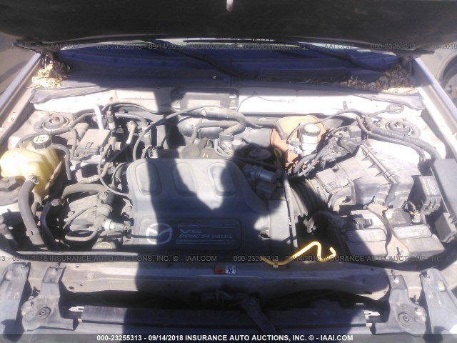 4F2CU08191KM32154 - 2001 MAZDA TRIBUTE LX/ES TAN photo 10