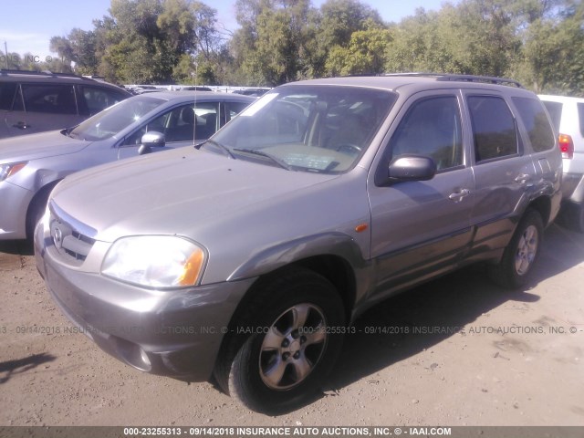 4F2CU08191KM32154 - 2001 MAZDA TRIBUTE LX/ES TAN photo 2