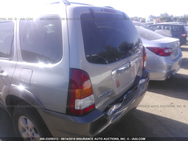 4F2CU08191KM32154 - 2001 MAZDA TRIBUTE LX/ES TAN photo 6