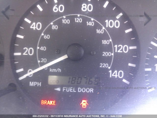 4T1BF22K71U969446 - 2001 TOYOTA CAMRY LE/XLE BURGUNDY photo 7