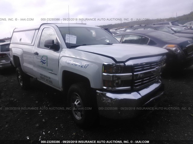 1GC0CUEG5GZ142192 - 2016 CHEVROLET SILVERADO C2500 HEAVY DUTY WHITE photo 1