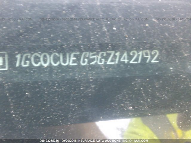 1GC0CUEG5GZ142192 - 2016 CHEVROLET SILVERADO C2500 HEAVY DUTY WHITE photo 9