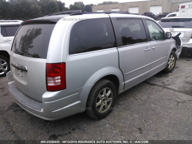 2A8HR54P88R818681 - 2008 CHRYSLER TOWN & COUNTRY TOURING SILVER photo 4