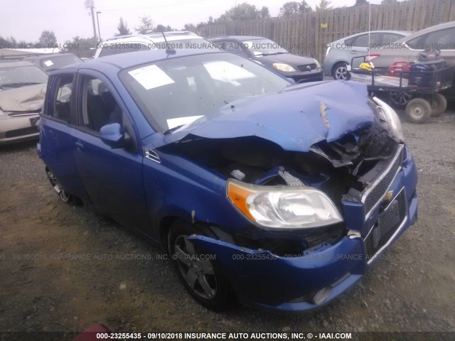 KL1TD6DE7AB101804 - 2010 CHEVROLET AVEO LS/LT 蓝色 照片 1