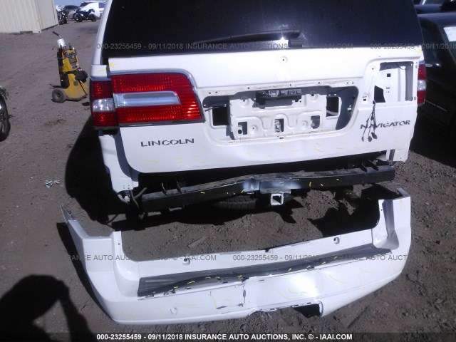 5LMJJ2H56EEL08662 - 2014 LINCOLN NAVIGATOR WHITE photo 6