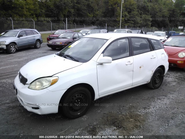 2T1KR32E53C041940 - 2003 TOYOTA COROLLA MATRIX XR WHITE photo 2