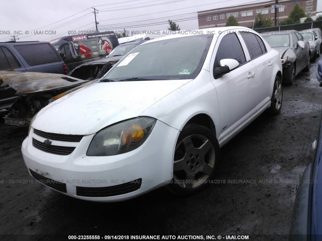 1G1AM55BX67737859 - 2006 CHEVROLET COBALT SS WHITE photo 2