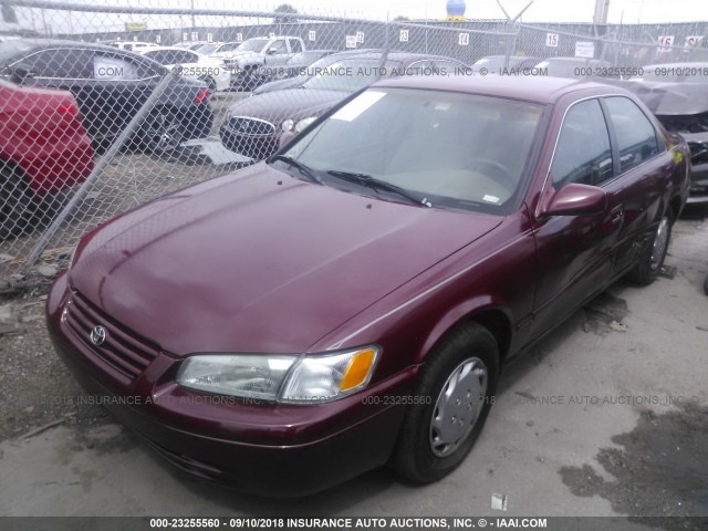 4T1BG22K7XU463864 - 1999 TOYOTA CAMRY CE/LE/XLE 红色 照片 2