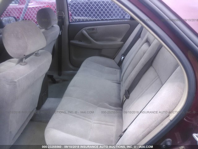 4T1BG22K7XU463864 - 1999 TOYOTA CAMRY CE/LE/XLE 红色 照片 8