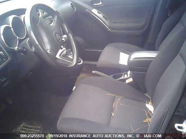 2T1KR32E24C254801 - 2004 TOYOTA COROLLA MATRIX XR BLACK photo 3