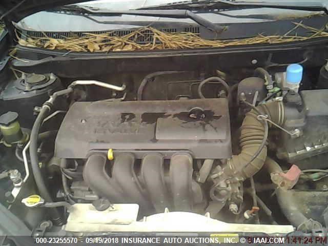 2T1KR32E24C254801 - 2004 TOYOTA COROLLA MATRIX XR BLACK photo 8