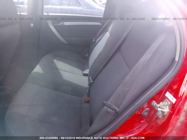 KL1TD5DE1AB112968 - 2010 CHEVROLET AVEO LS/LT 红色 照片 8