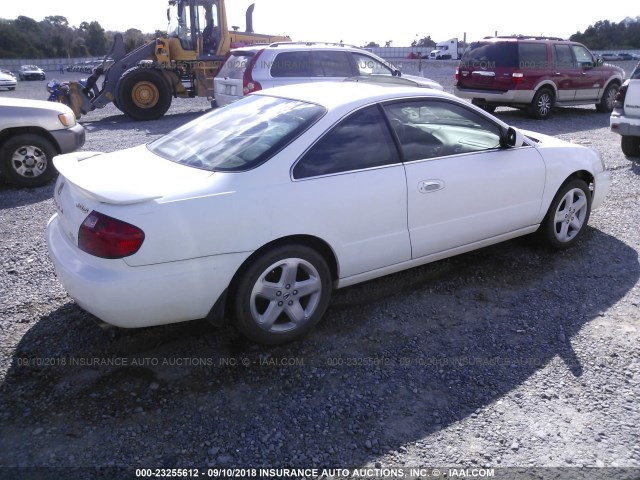 19UYA42651A034134 - 2001 ACURA 3.2CL TYPE-S WHITE photo 4