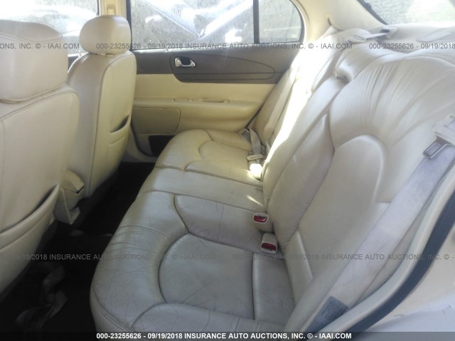 1LNFM97V8WY740955 - 1998 LINCOLN CONTINENTAL  Кремовый фото 8