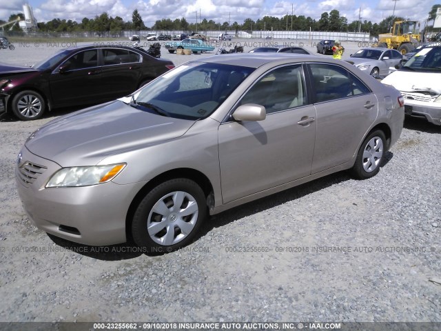 4T1BE46K79U829899 - 2009 TOYOTA CAMRY SE/LE/XLE GOLD photo 2