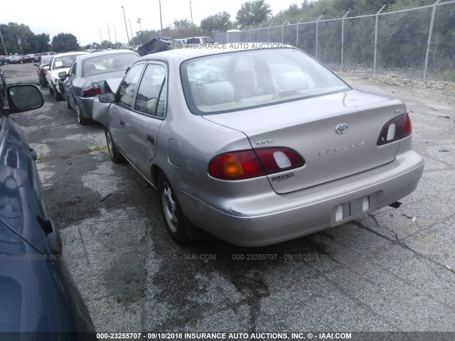 2T1BR12E2YC358487 - 2000 TOYOTA COROLLA VE/CE/LE 棕色 照片 3