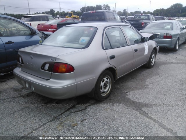 2T1BR12E2YC358487 - 2000 TOYOTA COROLLA VE/CE/LE 棕色 照片 4