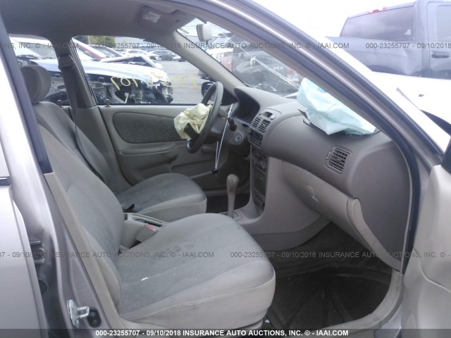 2T1BR12E2YC358487 - 2000 TOYOTA COROLLA VE/CE/LE 棕色 照片 5