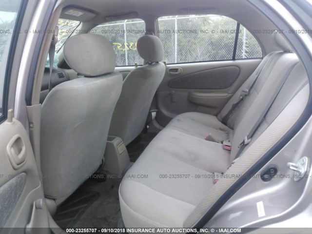 2T1BR12E2YC358487 - 2000 TOYOTA COROLLA VE/CE/LE 棕色 照片 8