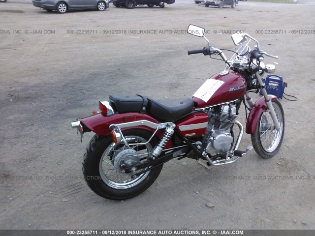 JH2MC13034K002336 - 2004 HONDA CMX250 C MAROON photo 4