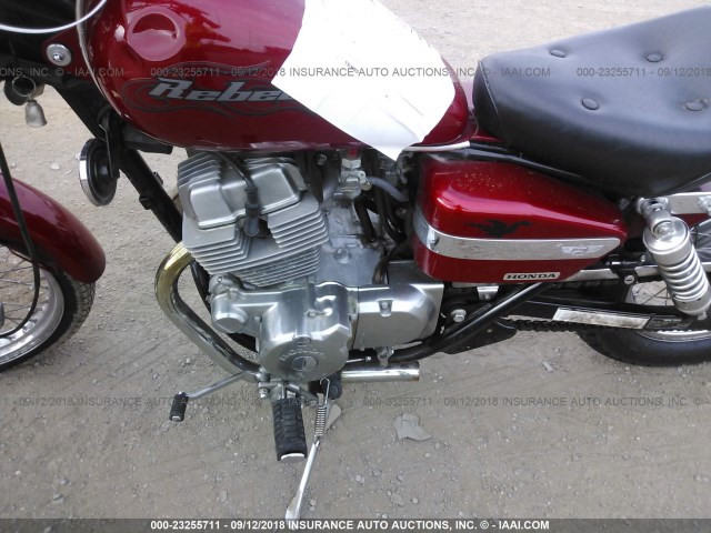 JH2MC13034K002336 - 2004 HONDA CMX250 C MAROON photo 9